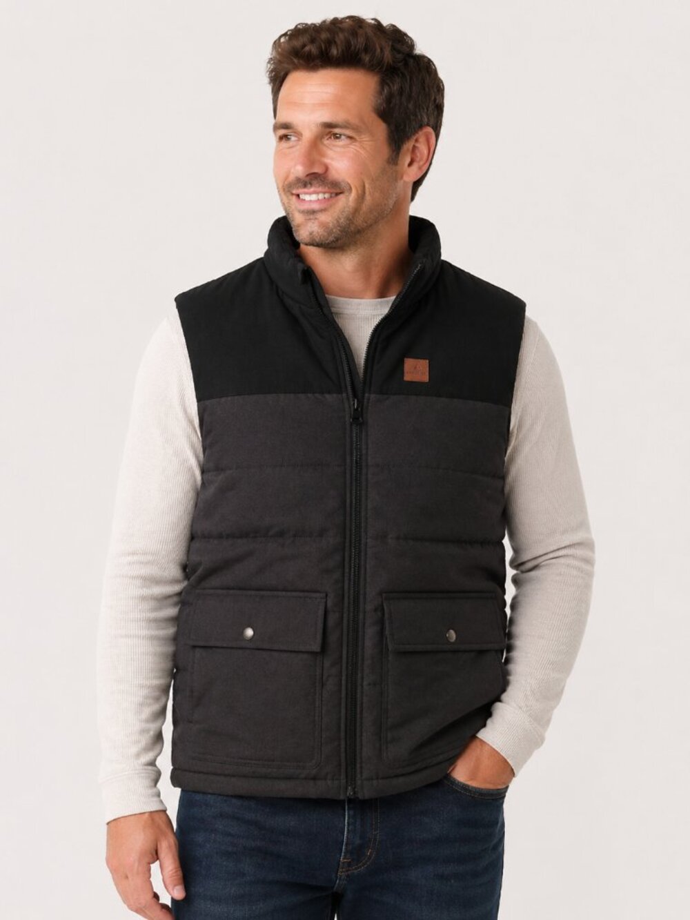 Rip Curl Anti-Series Ridge Vest NWT Size Medium Quilted Mens Vest - Picture 6 of 6